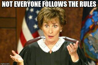 Did you ever notice that some "winners" don't follow the rules - Imgflip